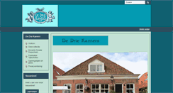 Desktop Screenshot of dedriekamers.nl
